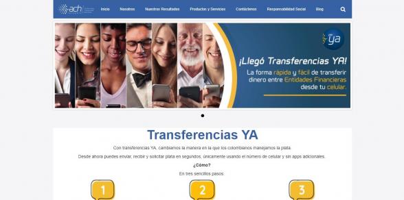 ACH Colombia lanzó oficialmente servicio de Transferencias Ya