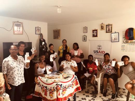 Lideresas de zona rural de Tumaco finalizan con éxito primer ciclo de ahorro y crédito mediante GLACs entre Misión de la ONU e Iniciativa de Finanzas Rurales de USAID
