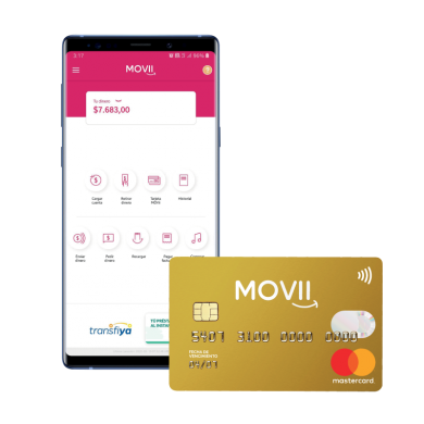 Movii es una Sociedad especializada en depósitos y pagos electrónicos, así que las personas pueden acceder a sus servicios a través de un celular.